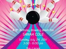 64 Customize Ten Pin Bowling Party Invitation Template Now for Ten Pin Bowling Party Invitation Template