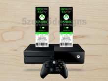 64 Format Xbox Party Invitation Template Templates with Xbox Party Invitation Template