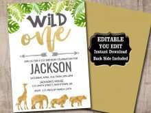 64 Printable Jungle Book Birthday Invitation Template for Ms Word by Jungle Book Birthday Invitation Template