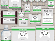 64 Printable Xbox Party Invitation Template in Word by Xbox Party Invitation Template