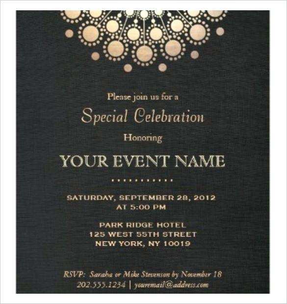 65 Blank Template Of Formal Invitation Formating for Template Of Formal Invitation