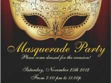 65 Format Masquerade Party Invitation Template Free Formating by Masquerade Party Invitation Template Free