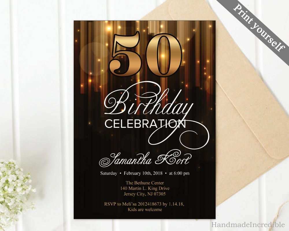 65 Free Birthday Invitation Template Black And Gold Layouts by Birthday Invitation Template Black And Gold