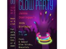 65 Free Glow In The Dark Party Invitation Template Free Layouts with Glow In The Dark Party Invitation Template Free