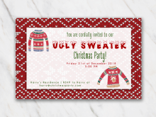 65 Free Ugly Sweater Party Invitation Template Free Word PSD File by Ugly Sweater Party Invitation Template Free Word