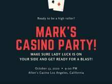 65 Online Poker Party Invitation Template Free Layouts for Poker Party Invitation Template Free