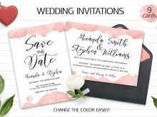 65 Printable Watercolor Wedding Invitation Template Formating by Watercolor Wedding Invitation Template