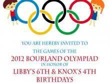 65 The Best Olympic Party Invitation Template PSD File by Olympic Party Invitation Template