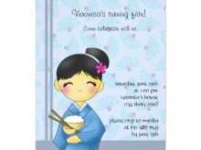 65 Visiting Japanese Party Invitation Template Now with Japanese Party Invitation Template