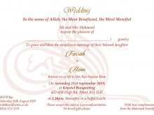 65 Visiting Muslim Wedding Invitation Template Layouts by Muslim Wedding Invitation Template