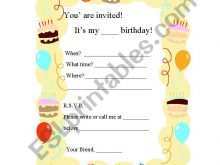 66 Adding Example Of Invitation Card For Birthday Layouts with Example Of Invitation Card For Birthday