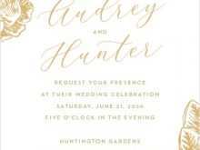 66 Best Gold Wedding Invitation Kit By Celebrate It Template Layouts with Gold Wedding Invitation Kit By Celebrate It Template