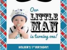 66 Best Little Man Birthday Invitation Template Maker by Little Man Birthday Invitation Template