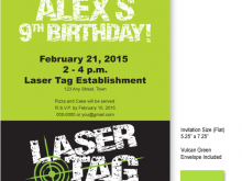 66 Create Birthday Invitation Template Laser Tag Maker with Birthday Invitation Template Laser Tag