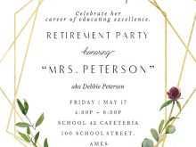 66 Report Retirement Party Invitation Template Download in Word with Retirement Party Invitation Template Download