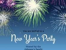 67 How To Create New Years Day Party Invitation Template Templates by New Years Day Party Invitation Template