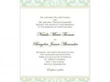 67 Online Wedding Invitation Template Green Photo by Wedding Invitation Template Green