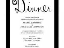 67 Report Example Of A Business Dinner Invitation Maker by Example Of A Business Dinner Invitation