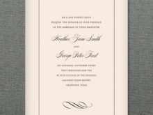 68 Create Elegant Wedding Invitation Template Free for Ms Word with Elegant Wedding Invitation Template Free