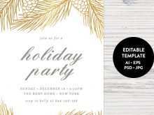 68 Format Holiday Party Invitation Template PSD File for Holiday Party Invitation Template