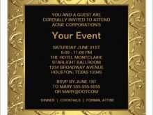 68 Free Example Of Invitation Card For Event in Word with Example Of Invitation Card For Event