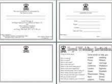 68 How To Create Ks1 Wedding Invitation Template Maker for Ks1 Wedding Invitation Template