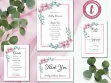 68 Printable Orchid Wedding Invitation Template With Stunning Design for Orchid Wedding Invitation Template