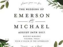 69 Customize Greenery Wedding Invitation Template for Ms Word by Greenery Wedding Invitation Template