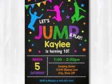 69 Customize Our Free Jump Birthday Invitation Template Formating with Jump Birthday Invitation Template