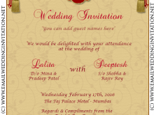 69 Customize Our Free Whatsapp Indian Wedding Invitation Template Formating by Whatsapp Indian Wedding Invitation Template