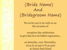 69 Customize Reception Invitation Wordings For Friends From Bride And Groom Formating by Reception Invitation Wordings For Friends From Bride And Groom