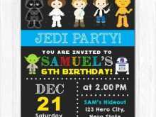 69 Format Birthday Invitation Template Star Wars Photo with Birthday Invitation Template Star Wars