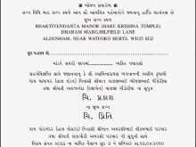 69 Online Reception Invitation Card Format In Gujarati in Word with Reception Invitation Card Format In Gujarati