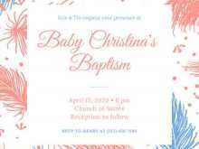 69 The Best Christening Invitation For Baby Girl Blank Template Maker for Christening Invitation For Baby Girl Blank Template