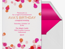 69 The Best Rose Gold Birthday Invitation Template Free For Free with Rose Gold Birthday Invitation Template Free