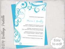 70 Create Teal Wedding Invitation Blank Template Layouts by Teal Wedding Invitation Blank Template