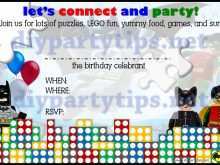 Birthday Invitation Template Nz