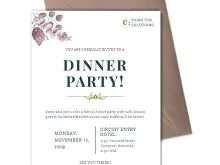 70 Customize Dinner Invitation Template Word Document for Ms Word for Dinner Invitation Template Word Document