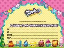 70 Format Shopkins Birthday Invitation Template Free With Stunning Design by Shopkins Birthday Invitation Template Free