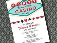 70 Format Vegas Party Invitation Template Now by Vegas Party Invitation Template