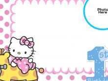 70 Free Hello Kitty Birthday Invitation Template Free PSD File for Hello Kitty Birthday Invitation Template Free