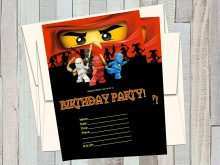 70 Free Ninjago Party Invitation Template Free Now by Ninjago Party Invitation Template Free