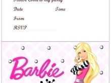 70 Free Printable Birthday Invitation Barbie Template With Stunning Design by Birthday Invitation Barbie Template