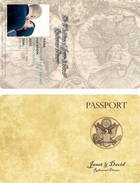 70 Free Printable Free Passport Wedding Invitation Template For Free For Free Passport Wedding Invitation Template Cards Design Templates