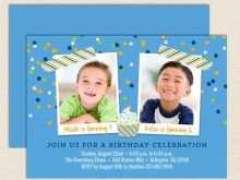 70 How To Create Joint Birthday Party Invitation Template PSD File by Joint Birthday Party Invitation Template