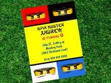 70 How To Create Ninjago Party Invitation Template Free With Stunning Design with Ninjago Party Invitation Template Free