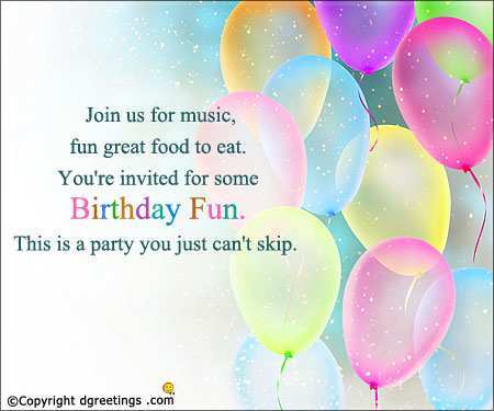 70 Online Party Invitation Quotes Cards For Free with Party Invitation Quotes Cards
