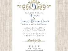 70 Printable Royal Wedding Invitation Template With Stunning Design by Royal Wedding Invitation Template