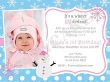 70 The Best Example Of Invitation Card For 1St Birthday Templates with Example Of Invitation Card For 1St Birthday