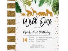 70 Visiting Birthday Invitation Templates Wild One Layouts for Birthday Invitation Templates Wild One